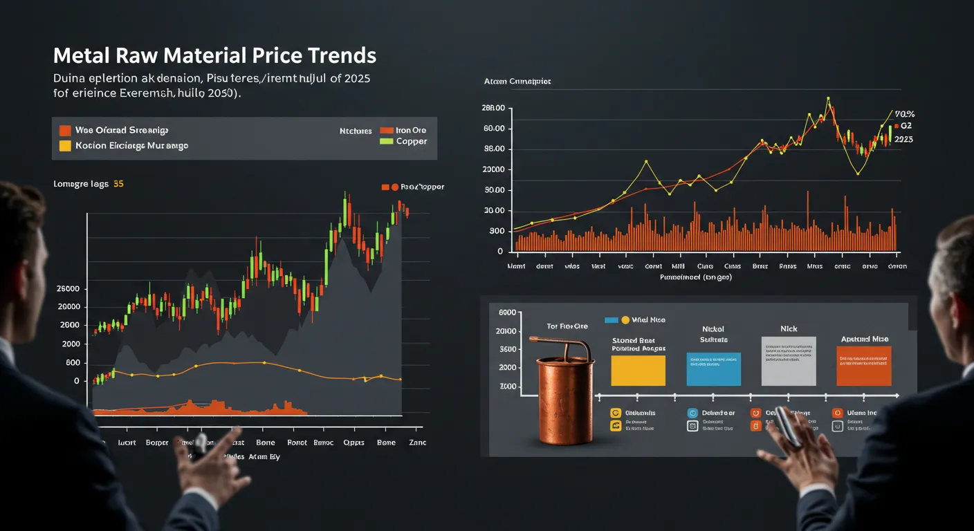 2025 সালের প্রথমার্ধে ধাতব কাঁচামালের দামের প্রবণতা